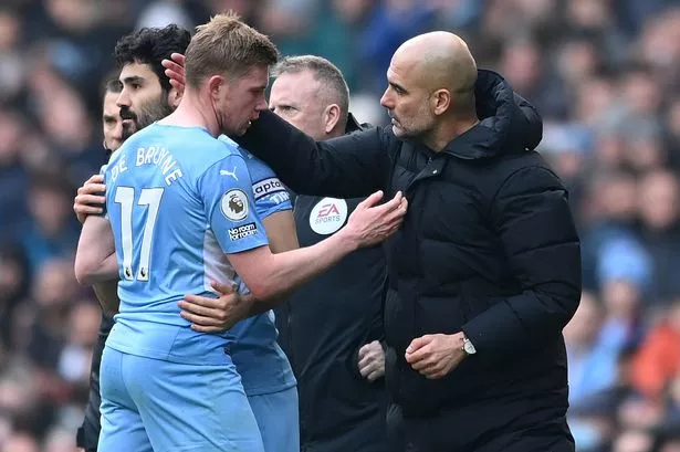 Guardiola Mengaku Kesal Sekaligus Senang dengan De Bruyne