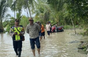 Kawasan Rantau Alai Oi Mulai Direndam Debit Air Yang terus Naik