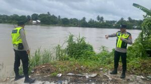 Debit Air Terus Naik, Kawasan Tanjung Raja OI Terancam Banjir
