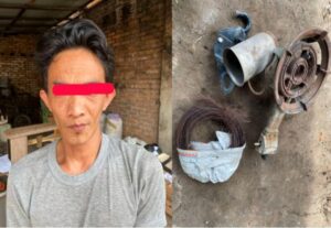 Maling Di Rumah Mantan Kades, Dedi Setiawan Berurusan Dengan Polisi