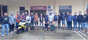 Dua Pelaku Begal Dua Mahasiswa Unsri Berhasil diringkus Reskim Polres Ogan Ilir Dan Tim Jatanras Polda sumsel