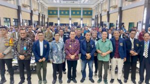 Hadiri Konferprov PWI Sumsel, Pj Gubernur Agus Fatoni Minta Rekan Jurnalis Jaga Iklim Kondusif di Sumsel