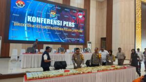 Tangkap Sindikat Narkoba Jaringan Internasional, Polda Sumsel Amankan 20 Tersangka