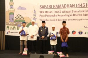 Pj Gubernur Sumsel Hadiri Safari Ramadhan SKK Migas – KKKS Wilayah Sumsel Bersama Pemangku Kepentingan Daerah