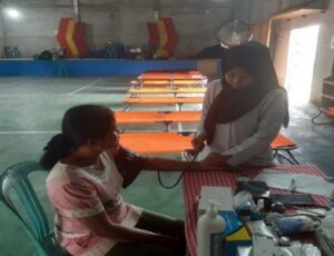 Banjir Sebabkan Beberapa Warga Tanjung Batu Terserang Penyakit Kulit