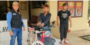 Curi Sepeda Listrik Saat Tarawih, Pria Di OKI Berurusan dengan Posisi