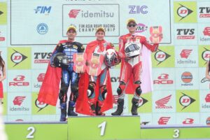 Pebalap Astra Honda Kibarkan Merah Putih di ARRC China