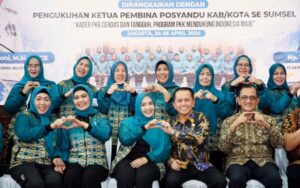 Hadiri Jambore Kader PKK se-Sumsel, Pj Ketua TP PKK Tyas Fatoni Kampanyekan 10 Program Pokok melalui Gerakan Tanam Cabai