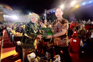 Replika Miniatur Musium Sultan Mahmud Badaruddin II Tampil Diajang Indonesia city ekspo 2024