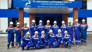 Sinergi BUMN PT Pertamina Geothermal Energy Tbk Area Lumut Balai dengan
