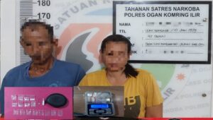 Kedapatan Pakai Narkoba, Pasutri Di OKI Diringkus Polisi