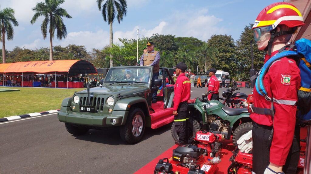 Siaga Bencana Karhutla, Sumsel Gelar Apel dan Simulasi Karhutla 2024