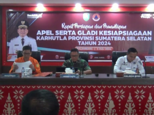 BPBD Sumsel Persiapan Apel Siaga Karhutla