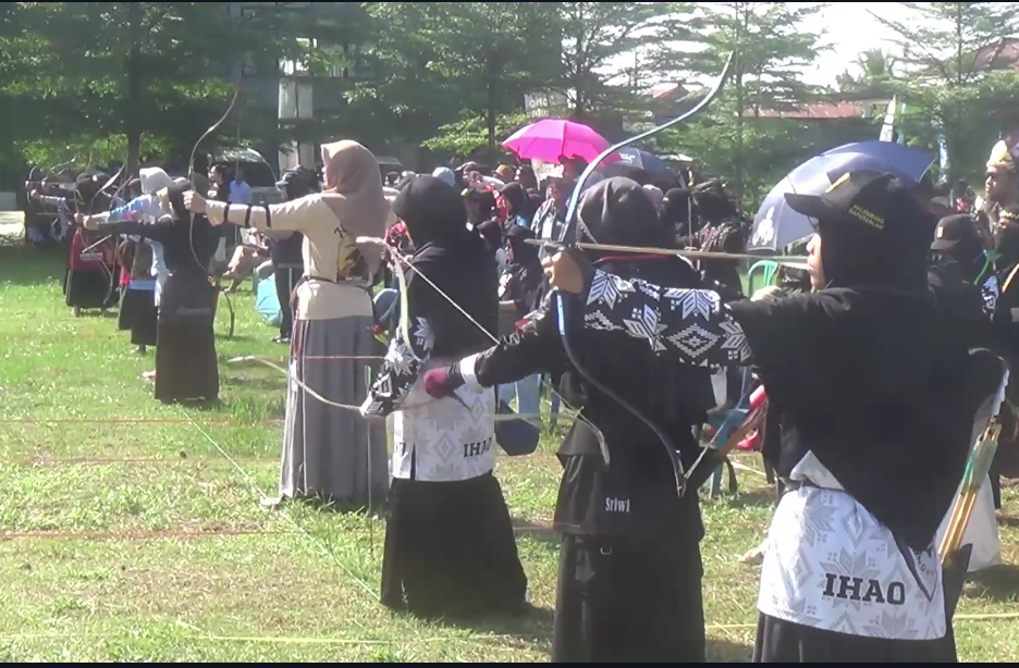 Ratusan Pemanah Ikut Kejuaraan Palembang Darussalam