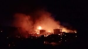 Puluhan Rumah Di OI Ludes Dilalap Api