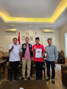 Partai Perindo Resmi Dukung Teddy Marjito di Pilkada OKU