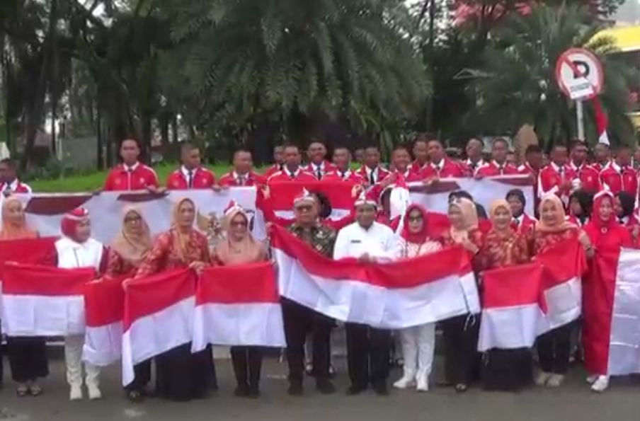 Pj Walikota Palembang Wajibkan Warganya Kibarkan Merah Putih