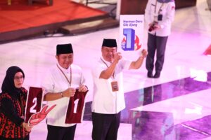 Elektabilitas Herman Deru-Cik Ujang Masih Tak Tertandingi dalam Survei Terbaru Cyrus Network