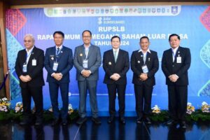 Pj Gubernur Elen Setiadi Hadiri RUPSLB Bank Sumsel Babel