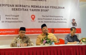 Sosialisasi Pengawasan Pemilu, Bawaslu Palembang Tekankan Pentingnya Peran Perempuan