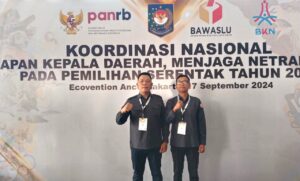 Bawaslu Kota Palembang Hadiri Koordinasi Nasional, Fokus pada Netralitas ASN