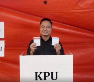 Pj Bupati OKU Gunakan Hak Pilih di Pilkada 2024