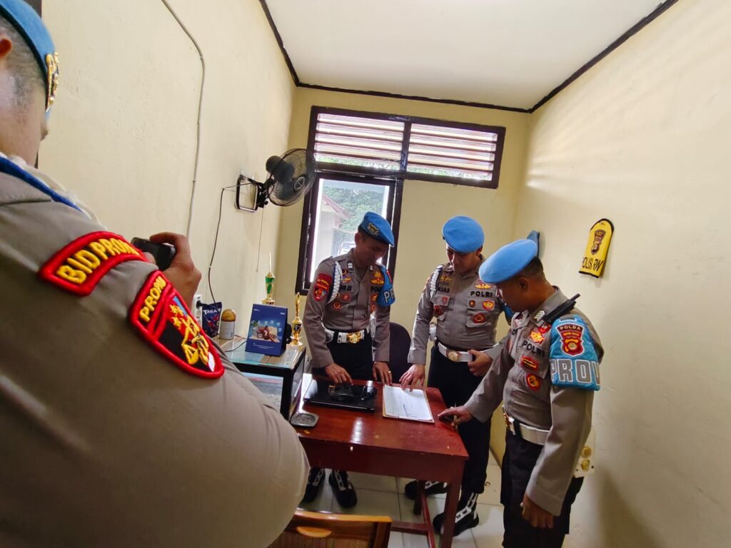 Penegakan Ops Gaktiblin Di Polsek Tanjung Batu