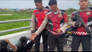 Polisi Amankan Dua Pelaku Pungli Di Pintu Tol Kramasan
