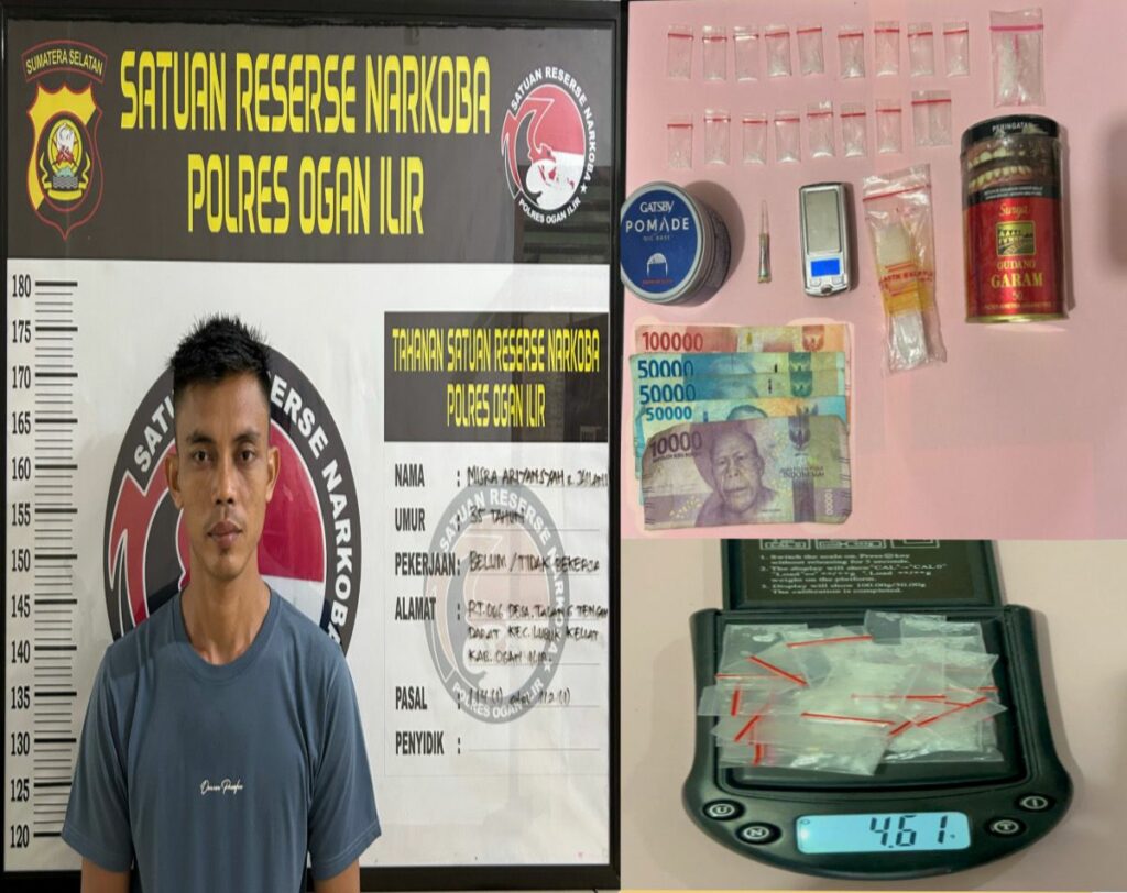 Jaringan Narkoba Di Lubuk Keliat Di Bongkar Polisi