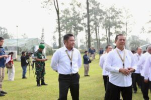 Gubernur Sumsel Herman Deru Serius dan Fokus Ikuti Semua Agenda Materi Retreat Kepala Daerah 