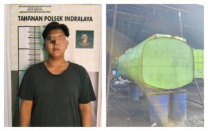 Polisi Tangkap Pelaku Pencurian 10 Ton Tangki