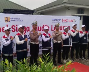 Apel Siaga Layanan Mudik Di Rest Area Mini Tol Palindra