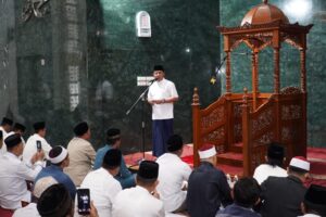Silaturahmi Bersama Forkopimda, HDCU Hadiri Safari Ramadhan di Masjid Ar-Ra’iyah DPRD Sumsel