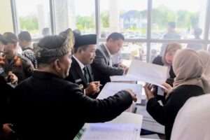 Wakil Bupati Muba Rohman Hadiri Paripurna HUT PALI ke 12 Tahun