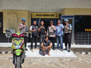Pencuri Sepeda Motor Petani Sawit, Diringkus Di Pinggir Jalan