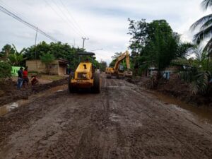 Kolaborasi Perbaikan Jalan Provinsi Sekayu–PALI