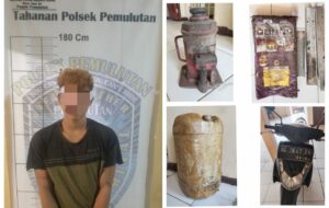 Tim Panther Polsek Pemulutan Ringkus Residivis Curat