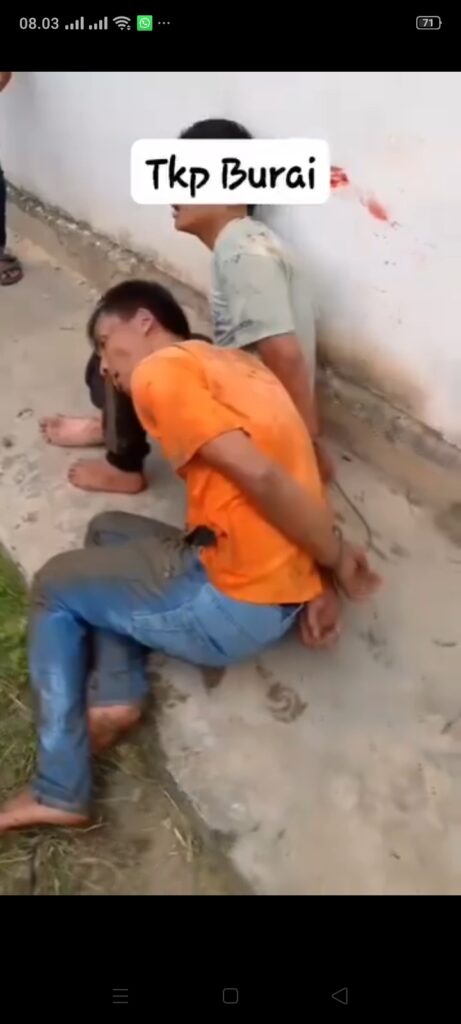 Dua Pelaku Curanmor Di Burai Di Tangkap Warga