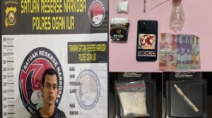 Pengedar Sabu Seberat 8.36 Gram Ditangkap Polres Ogan Ilir