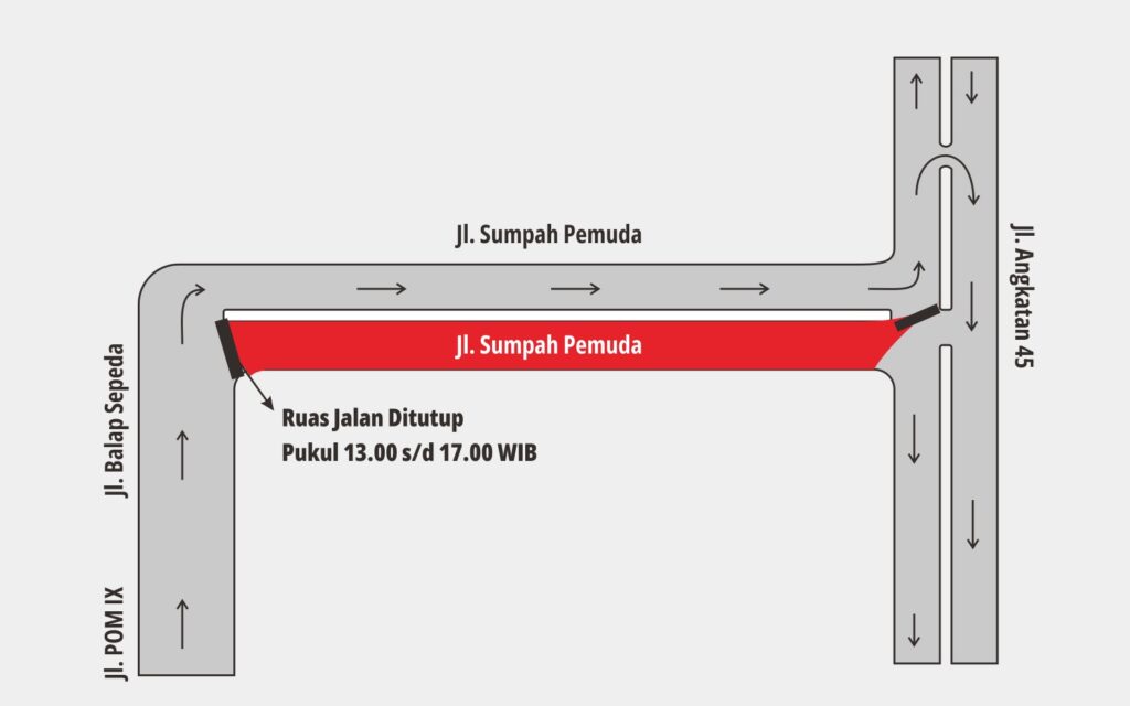 Relung Billiard Challenge 2025 Digelar, Ini Pengaturan Jalan Sumpah Pemuda Besok