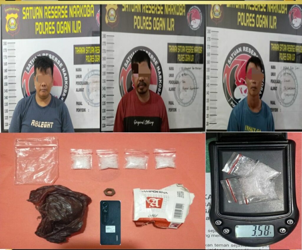 Peredaran Sabu Di Lapas Tanjung Raja, 3 Napi Ditetapkan Tersangka