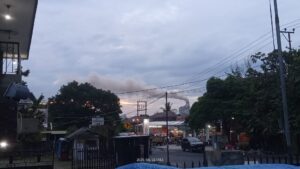 Debu Putih Di Duga Limbah PT Semen Baturaja, Bikin Warga Ketakutan