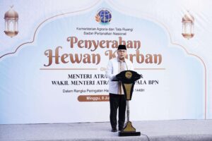 ATR/BPN Serahkan 99 Hewan Kurban di Idul Adha 1446 H: Momentum Keteladanan dan Pelayanan Publik