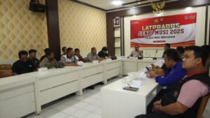 Gelar Latpraops Musi 2025, Fokus Tindak Penggunaan Senpi Ilegal