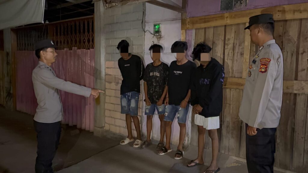 Patroli Polsek tanjung Batu Sasar Titik Rawan 3C