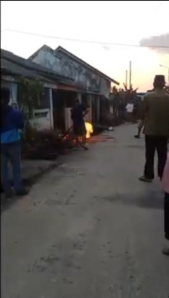 Gas Alam Bocor Warga Plaju Panik Ketakutan