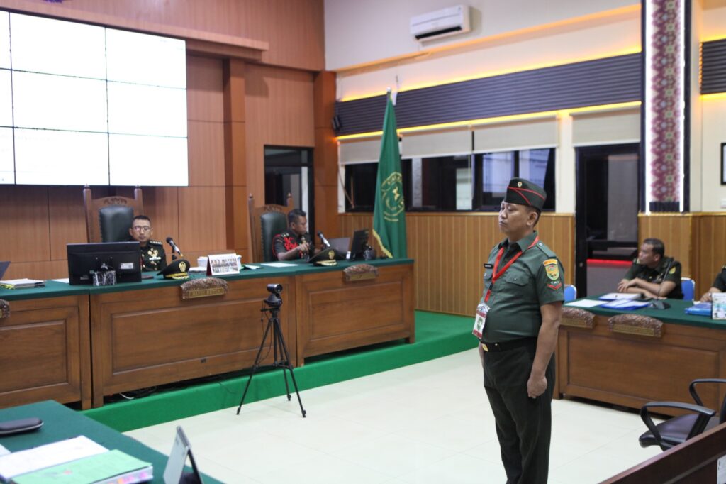 Oditur Militer Tuntut Kopda Bazarsah Hukuman Mati dan Pemecatan dari TNI