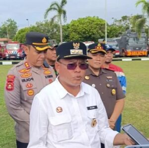 Polres Prabumulih Gelar Apel Pasukan Karhutla 2025