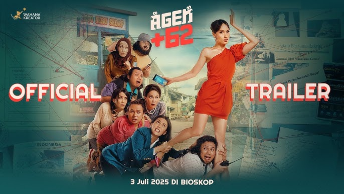 Film “Agen +62” (2025): Komedi Aksi Mata-Mata yang Bikin Ngakak dan Penasaran!