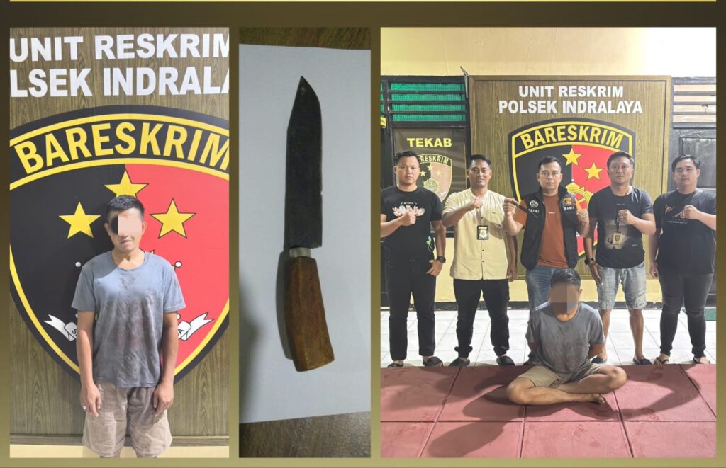 Polsek Indralaya Ungkap Kasus Pengancaman Disertai Sajam Di Ogan Ilir